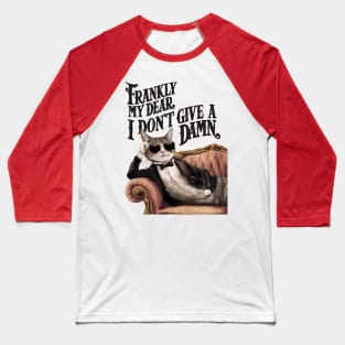 Frankly My Dear, I Don't Give A Damn Baseball T-Shirt